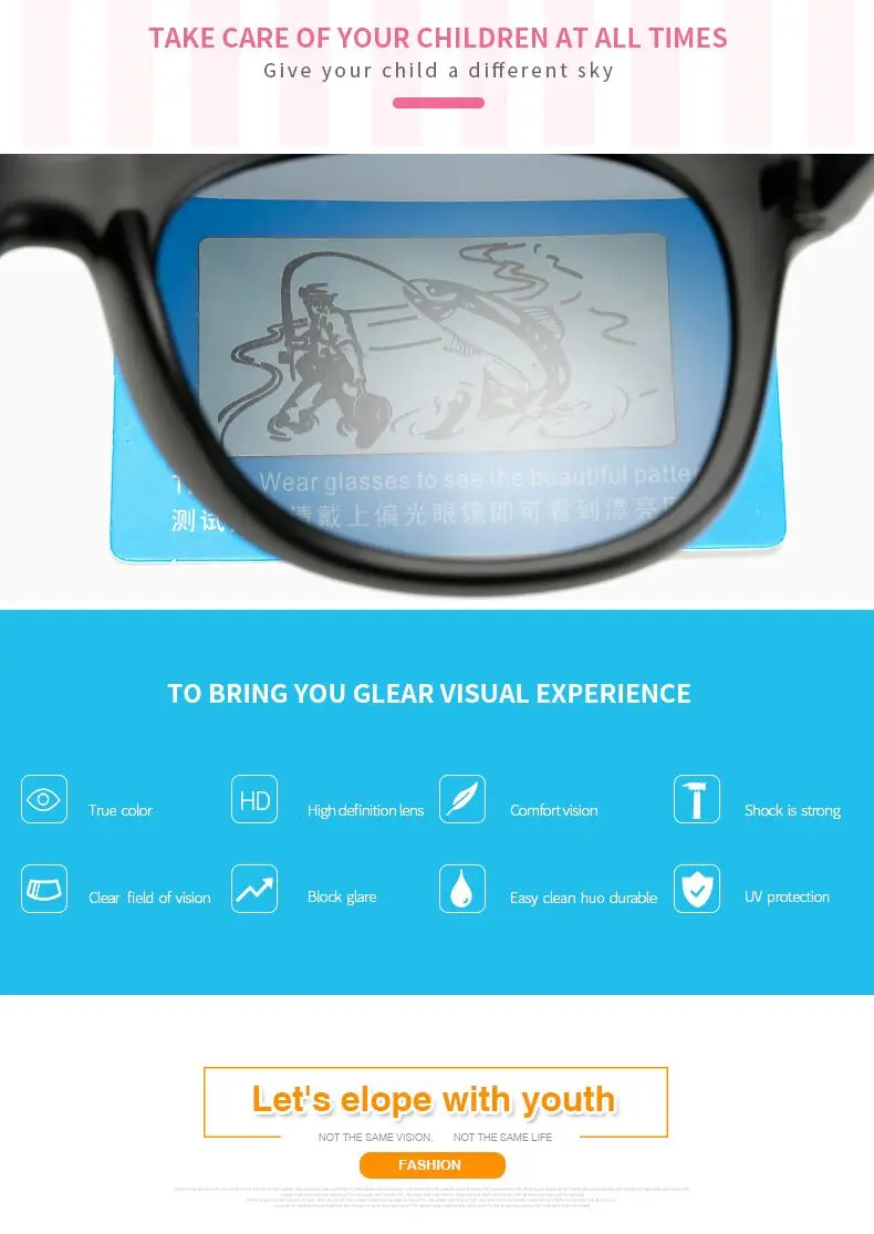 Longkeader, Детские поляризованные солнцезащитные очки, для мальчиков и девочек, TR90, силиконовые очки, модные детские защитные солнцезащитные очки, UV400