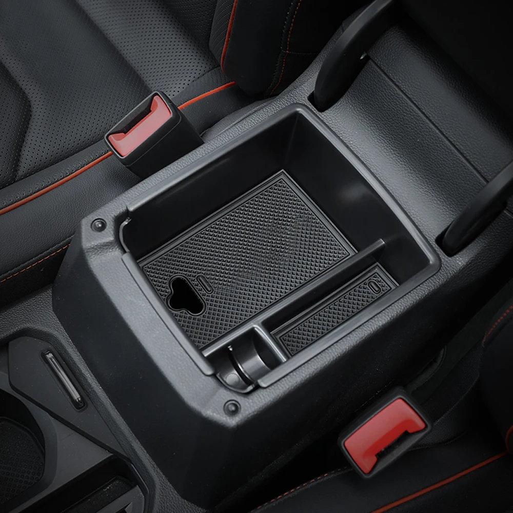 

Car Organizer for VW Volkswagen Tiguan 2016 2017 2018 Central Armrest Storage Box Container Holder Tray Accessories Car Styling
