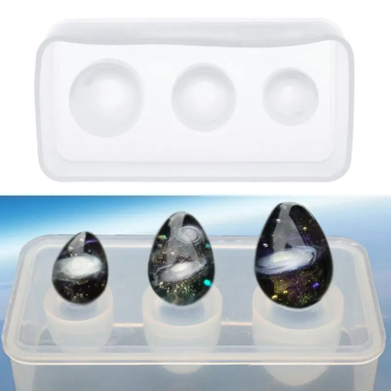 

Silicone Mold Egg Molds Epoxy Resin Crafts DIY Jewelry Making Cake Decoration Home Ornaments Handmade Chocolate Fondant Tools