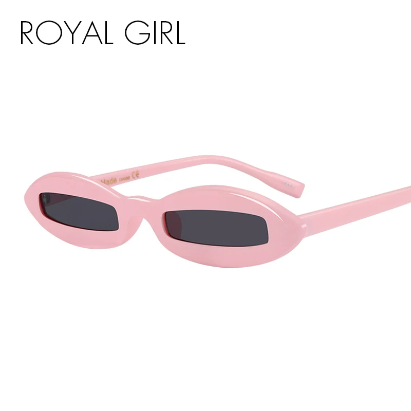 Королевский Девушка Новый уникальный солнцезащитные очки Для женщин классический Брендовая Дизайнерская обувь овальной ацетат кадр