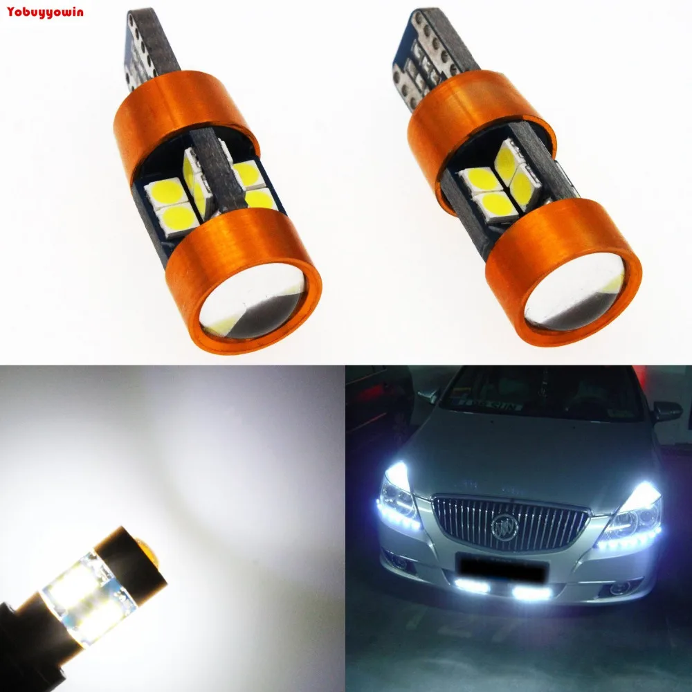 4 x T10 194 168 2825 W5W 3030 19-SMD White LED Bulbs Replacement for Car Interior Side Marker Lights Error Free all Cars | Автомобили и