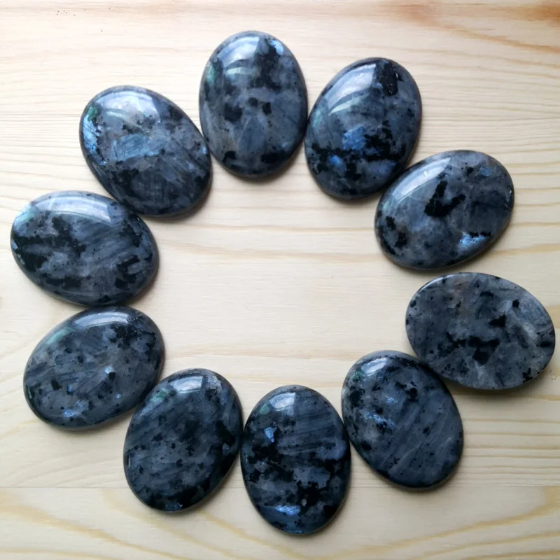 jóias cabochão 30x40mm 10 pçs sem hloe