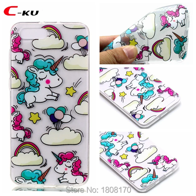 Мягкий чехол из ТПУ с цветком единорога C Ku для Huawei P30 V10 Mate10 Lite P20 honor 9Lite Мандала