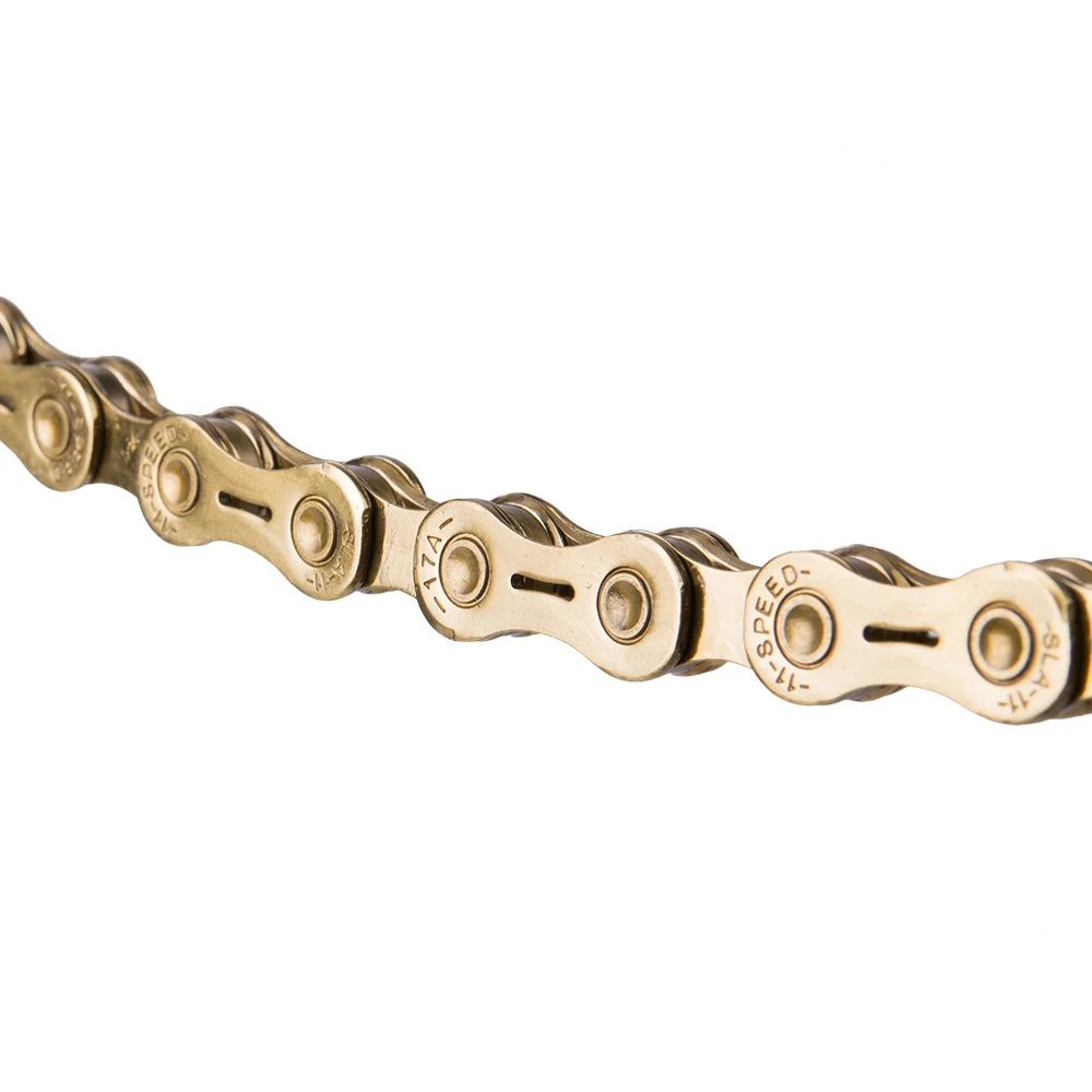 Clearance ZTTO High Quality Durable Gold for Parts K7 System 11s SL Golden half hollow Chain 22s 11 Speed MTB Mountain Bike Road 2
