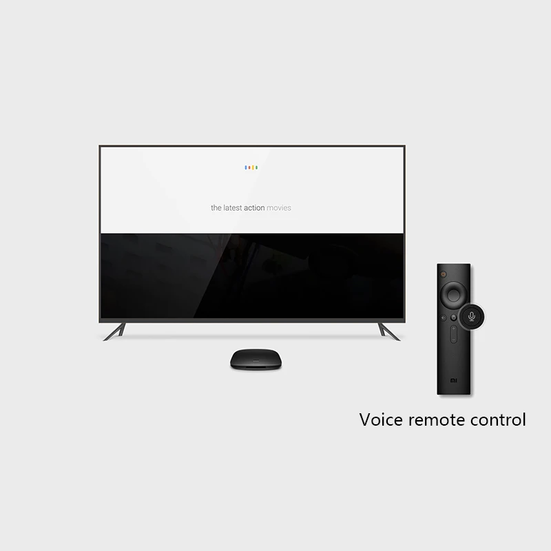 Глобальная версия ТВ приставки Xiaomi Mi Box 3 четырехъядерный Android TV 8 0 Smart Youtube Netflix 4K