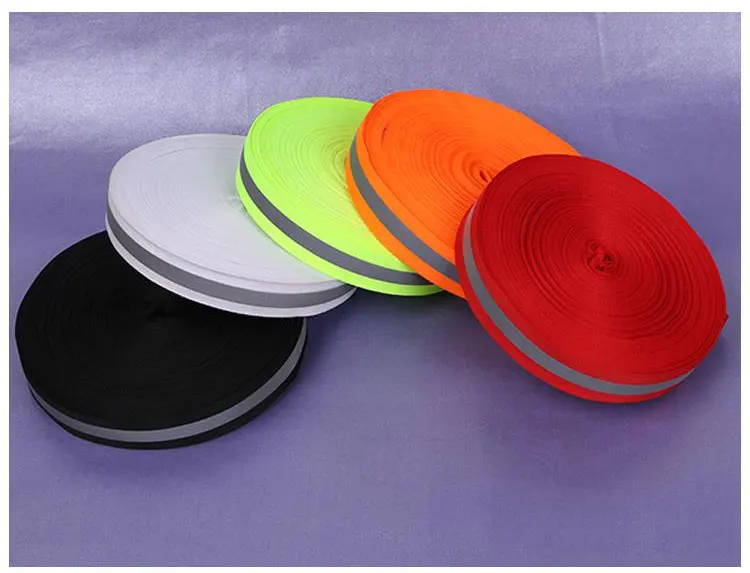 de largura, fluorescente Tecido Fita Webbing Fita