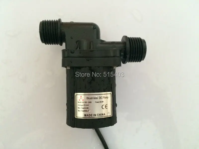 24v Micro Brushless Dc Submersible Pump Low Noise Fit For Water