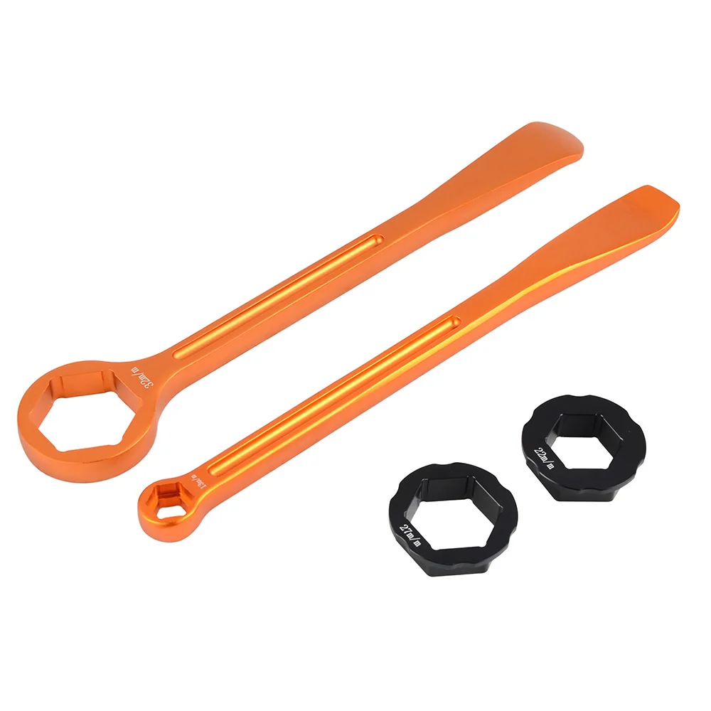 Motocross Tire Lever Wrench Tool Spoon Set For KTM 690 950 990 1050 1090 1190 1290 SuperMoto Enduro Duke Adventure RC8 2014-2022 - KTM - Racext 47