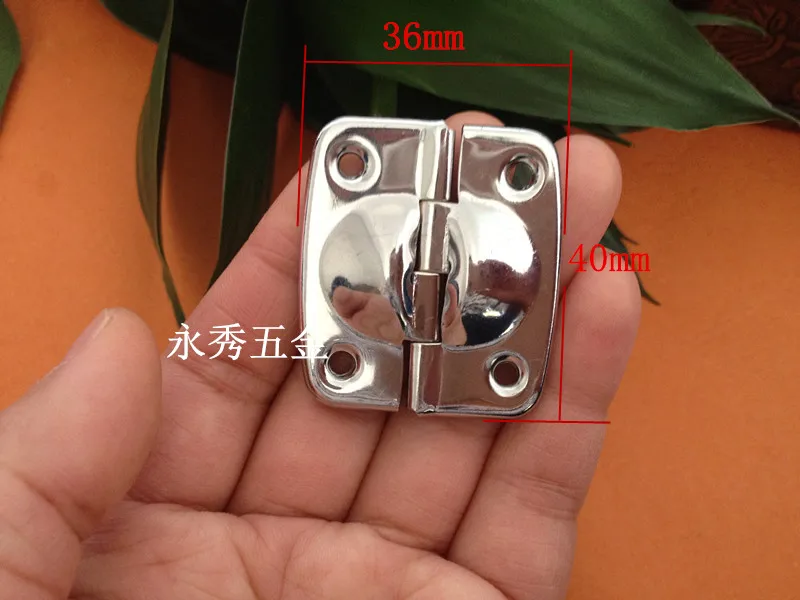 40 * 36MM silver hinge luggage luggage fixed hinge decorative fixed