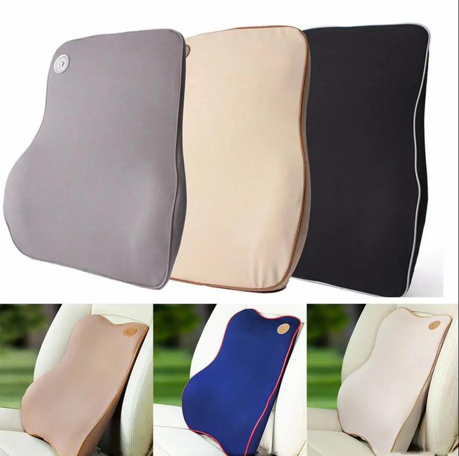 Support Lumbar Pillows Car Styling Car Back Support Space Memory