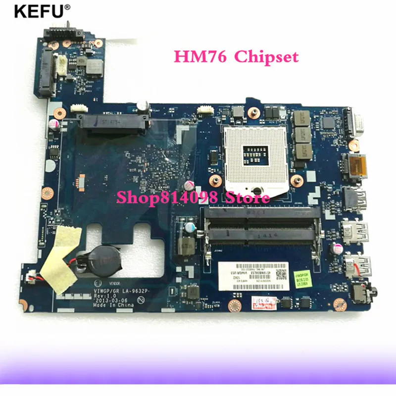 Kefu доступны 100% новый VIWGP/гр LA-9632P материнская плата для Lenovo G500 ноутбук ПК HM76 поддержка I3 I5 I7