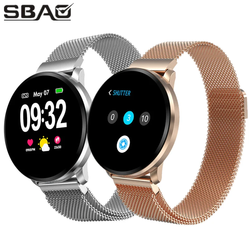 

Full Touch Screen Smart Watch Band Fitness Bracelet Heartrate Blood Pressure Tracker Men Women Wristwatch For Android iOS Xiaomi