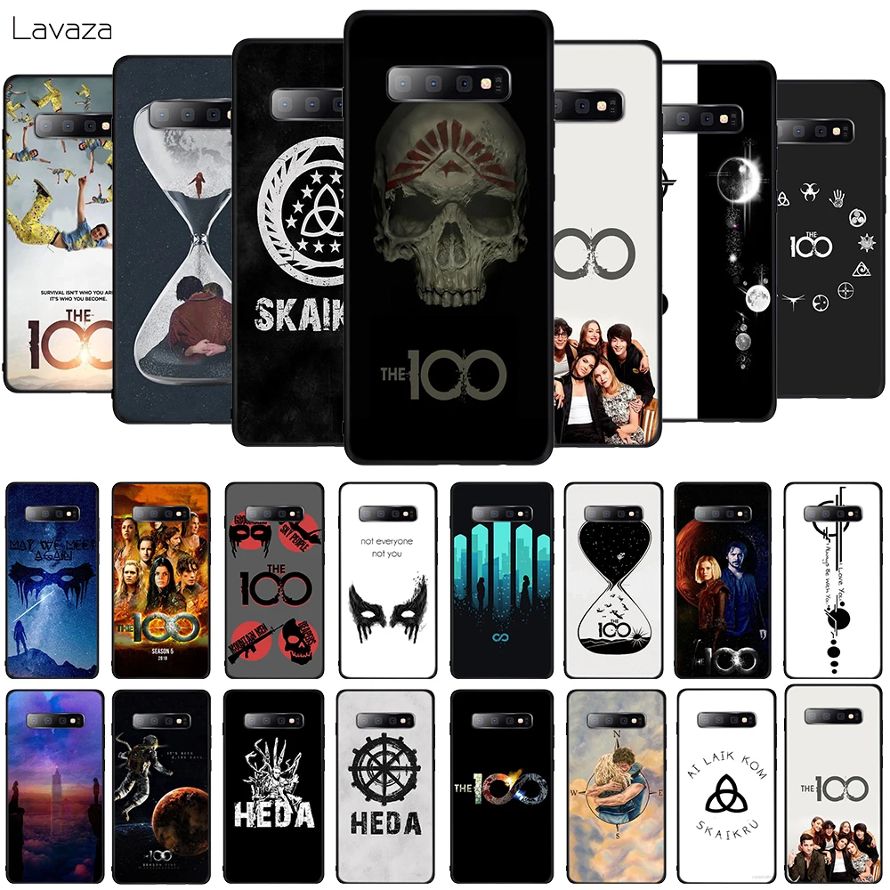 

Lavaza The Hundred The 100 Soft Phone Cover for Samsung Galaxy S8 S9 S10 Plus A6 A8 A9 2018 A30 A50 TPU Case