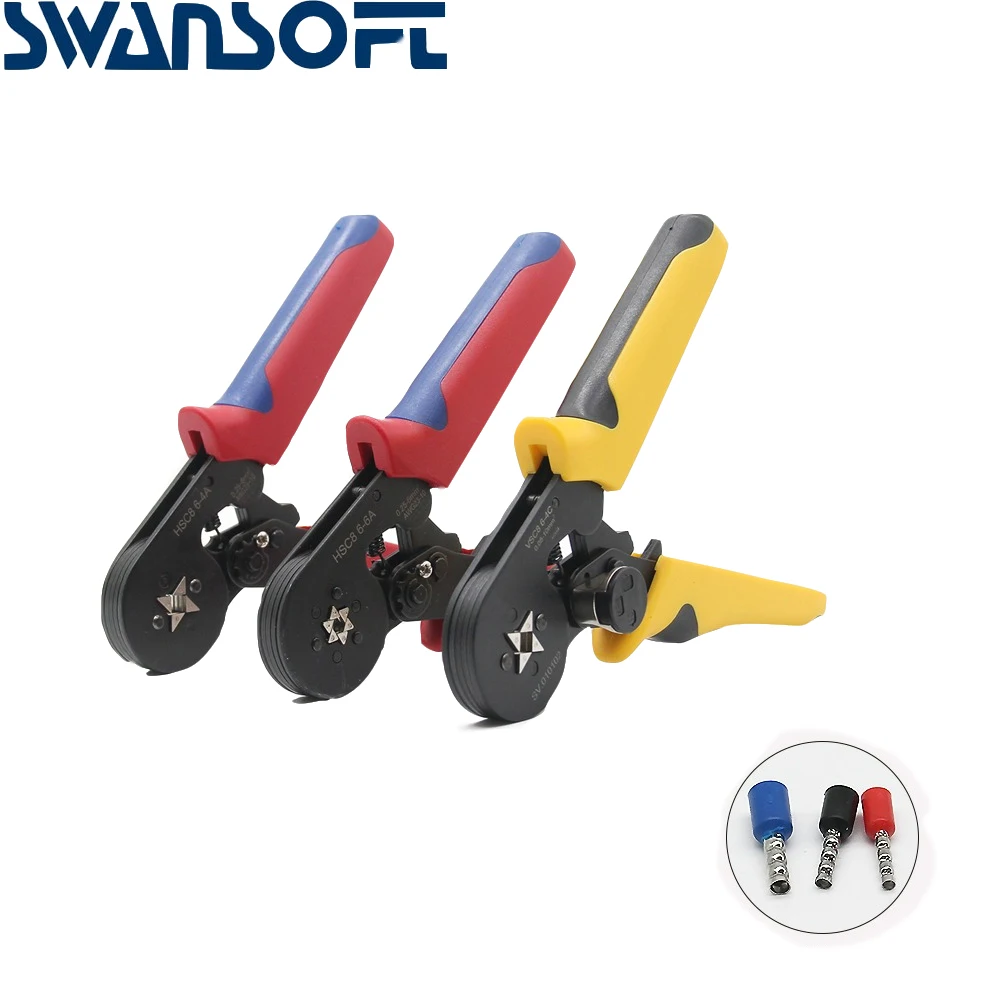 

HSC 6-4 CRIMPING PLIER 0.25-6mm2 terminals crimping tool hands pliers for terminal