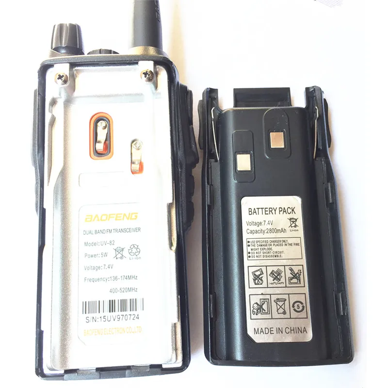 Устройство двусторонней радиосвязи Baofeng 136 174/400 520 МГц Pofung UV 82 FM приемопередатчик