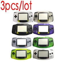 3 шт./лот DIY черный Пуговицы мультфильм Limited чехол для объектива Ретро В виде ракушки чехол для gameboyadvance игровой консоли случае Цвет Advance карман