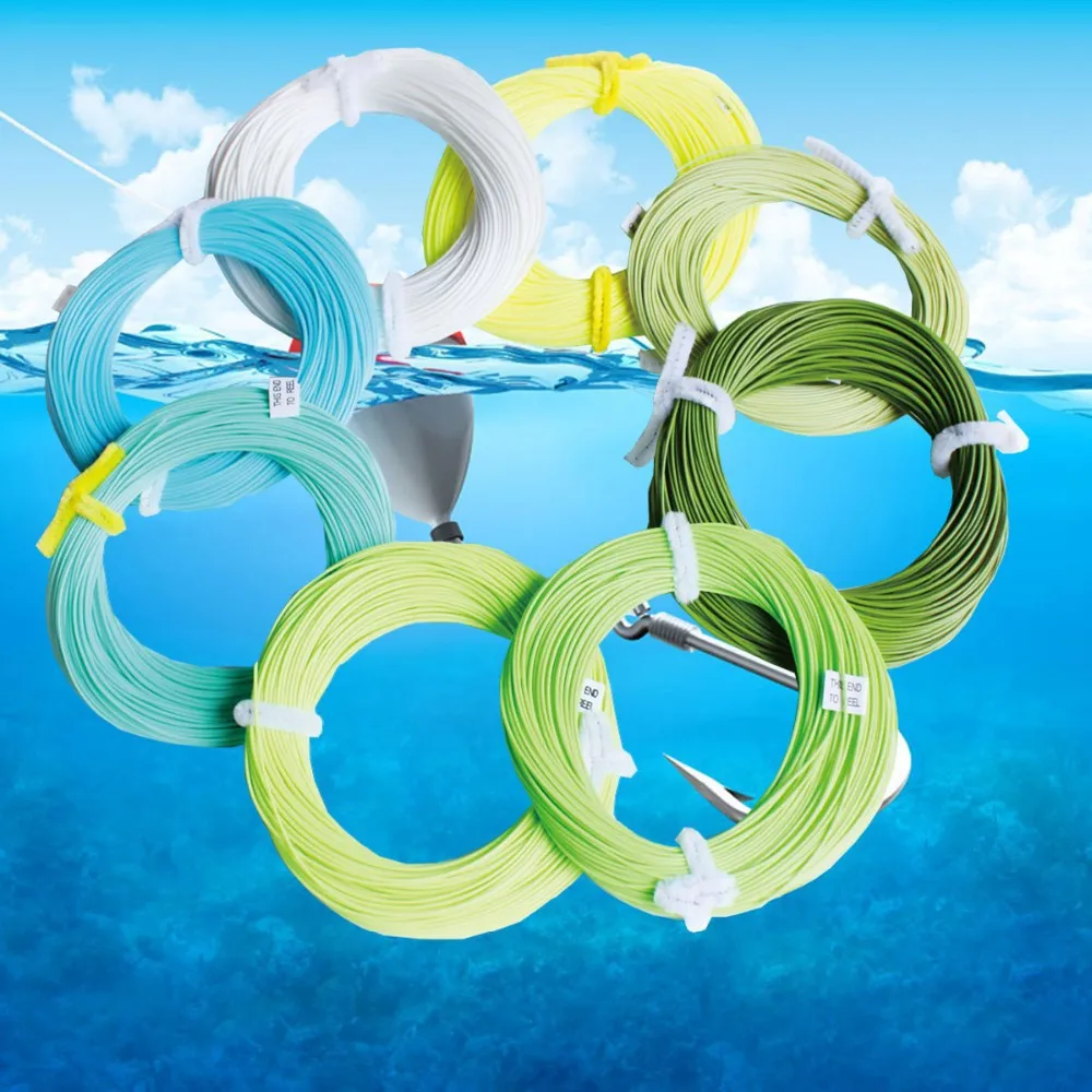 Maximumcatch 100 FT Weight Forward Floating Fly Fishing Line Multy Size