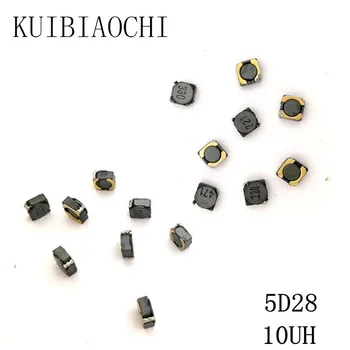 

10pcs/LOT SMD Power Inductor CDRH5D28 10UH 100 6*6*3mm shielded winding inductor