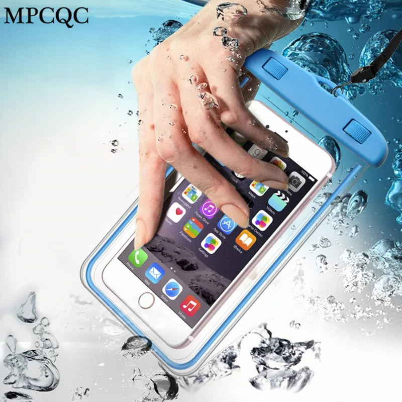 MPCQC Waterproof bag of light underwater Case phone cover For Huawei P9
