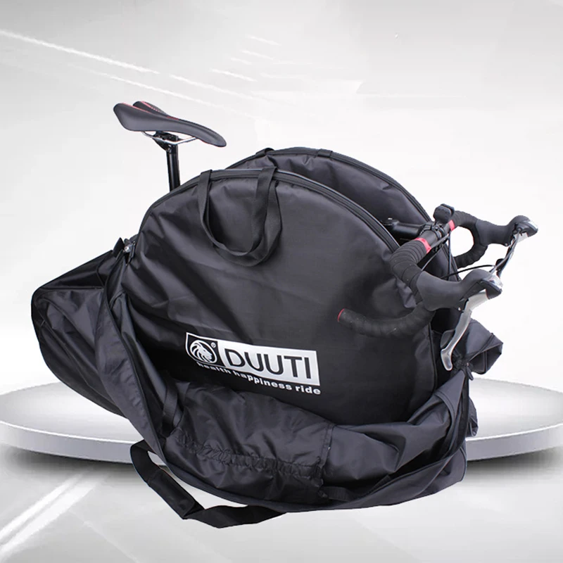 Best Portable Bike Travel Wheel Bag Cycling Bicycle Box Case Luggage Black Handbag 5