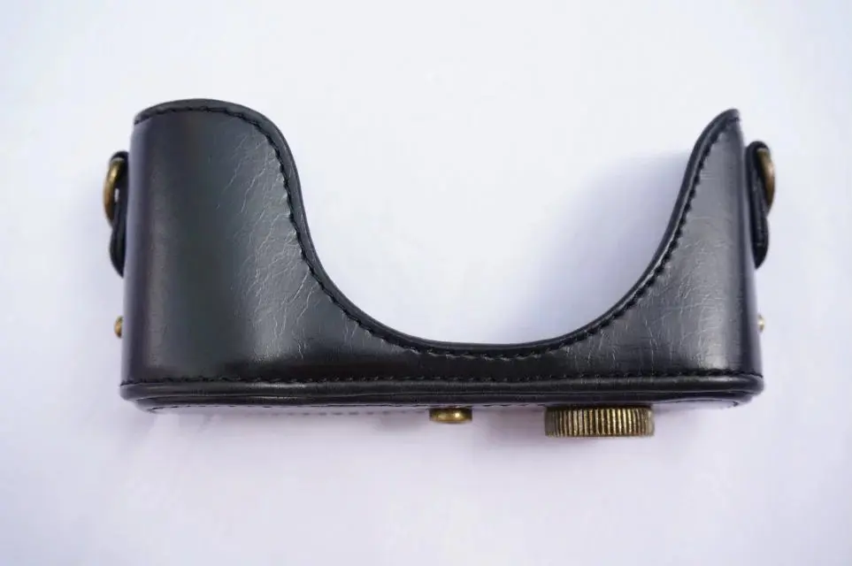 capa rígida para câmera lumix visual lx7 lx5 lx3 com alça shoudler