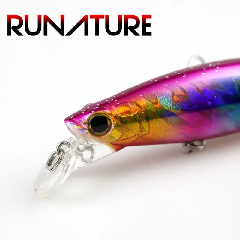 Runature тонущие приманки Minnow рыболовные снасти рыболовные приманки-Воблеры 92 мм/31 г 110 мм/37 г Рыболовная Приманка Minnow искусственная жесткая приманка