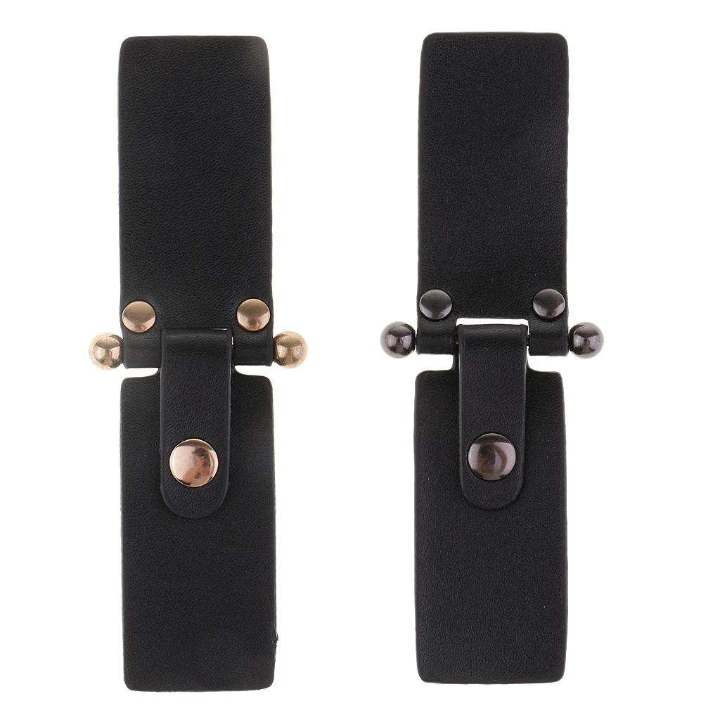 fityle 1 Set Vintage Leather Toggle Buttons for Coat Jacket Duffle Sewing With Snap Buckle