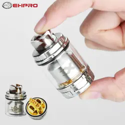 Оригинальный Ehpro Billow X RTA Бак 4 мл распылитель смолы 810 Wide-наконечник капельного отверстия позолоченный Deck & 5,5 мл Дополнительная лампа