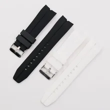 Аксессуары для часов, Пряжка 22 мм, силиконовый ремешок для мужчин, для спорта на открытом воздухе, водонепроницаемый браслет для брендовых часов, часы для мужчин, ремешок