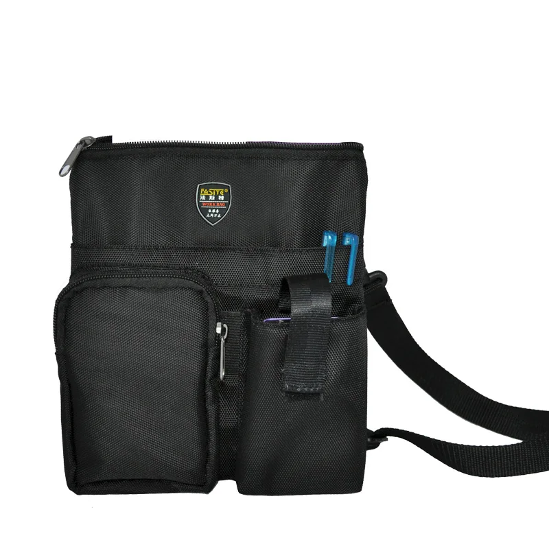 

Multi-function Small Canvas Tool Bag Shoulder Bag Computer Repair Tools Bag Black