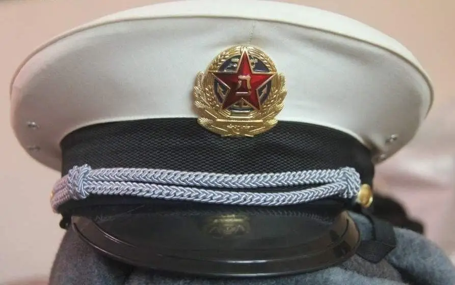 

PLA NAVY M87 VISOR OFFICER HAT CHINA uniform military udssr soviet cap army H01
