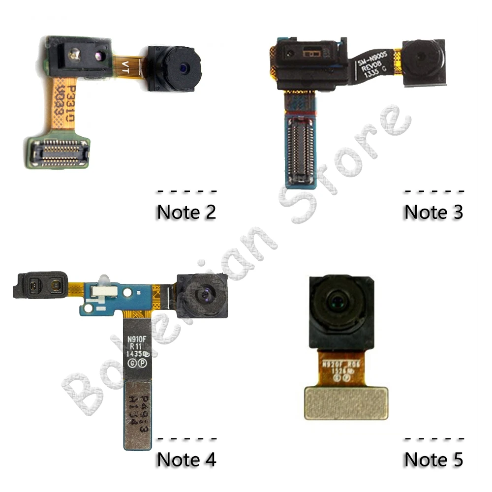 

For Samsung Galaxy Note 2 3 4 5 N9005 N910c N910f N920F N920C Front Camera Ribbon Flex Cable