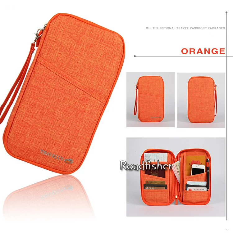 Passport storage bag pocket 6