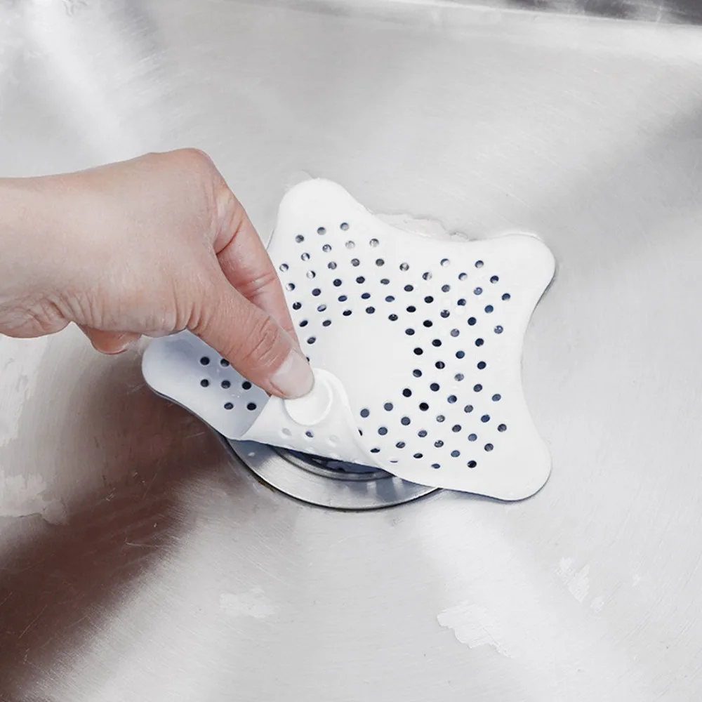 Pentagram Kitchen Drains Sink Strainers Filter Sewer Drain Hair Colander Bathroom Cleaning Tool Kitchen Sink Accessories Gadgets Pentagram Kitchen Drains Sink Strainers Filter Sewer Drain Hair Colander Bathroom Cleaning Tool Kitchen Sink Accessories Gadgets