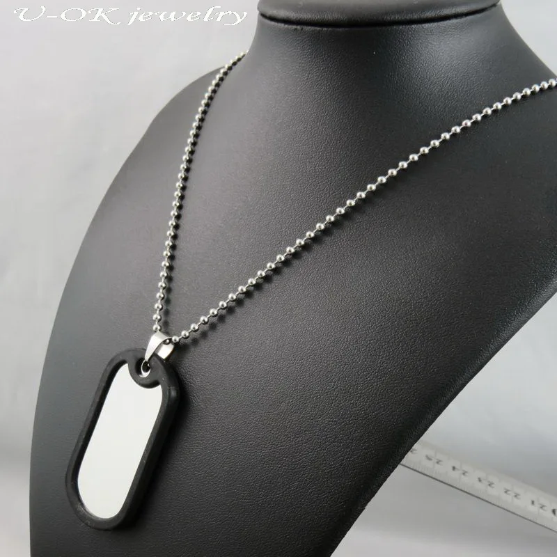 1 шт. подвеска с глушителем из нержавеющей стали|f pendant|stainless steel dogtagarmy dogtag |