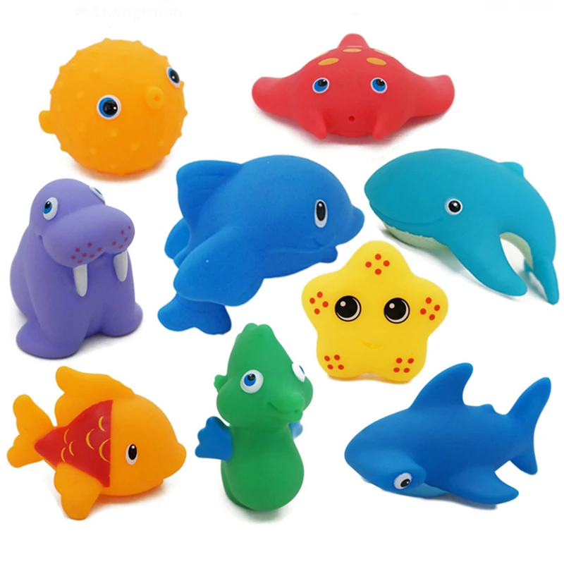 Baby Bath Toys Big Size Animals Swimming Water Float Spray Water Squeeze Toys Colorful Soft Rubber Bathroom Play Toy For Kids Baby Bath Toys Big Size Animals Swimming Water Float Spray Water Squeeze Toys Colorful Soft Rubber Bathroom Play Toy For Kids
