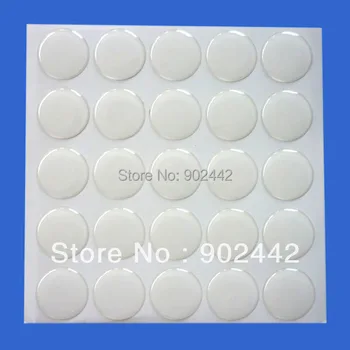 

Free Shipping: Wholesale 1000 pcs/lot 25 mm 3D Clear Round Epoxy Sticker For DIY Jewelry Crafts