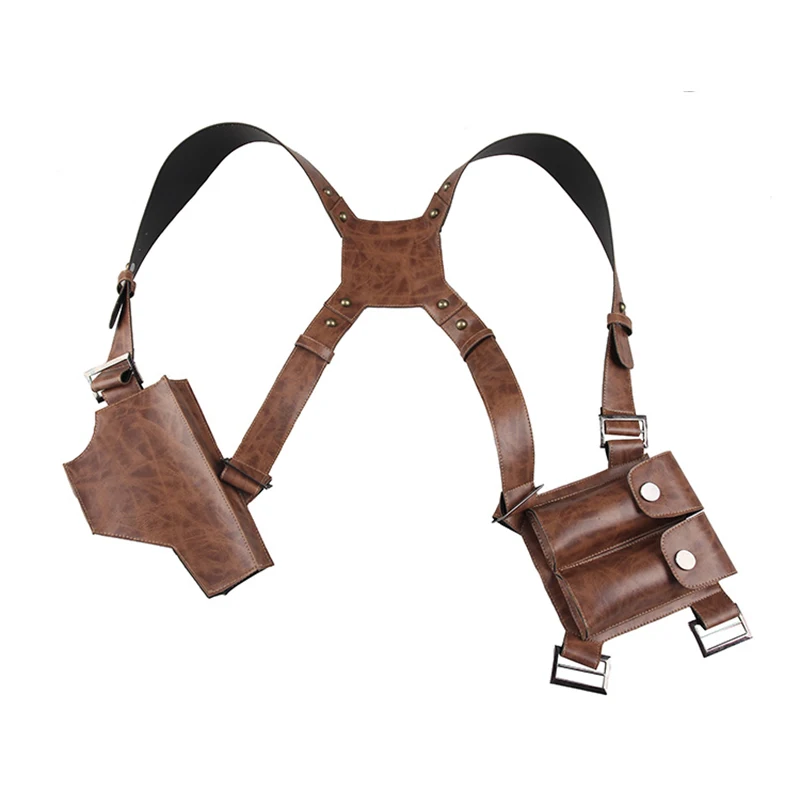 Nathan Drake Cosplay Shoulder Strap With Holster Halloween Costume