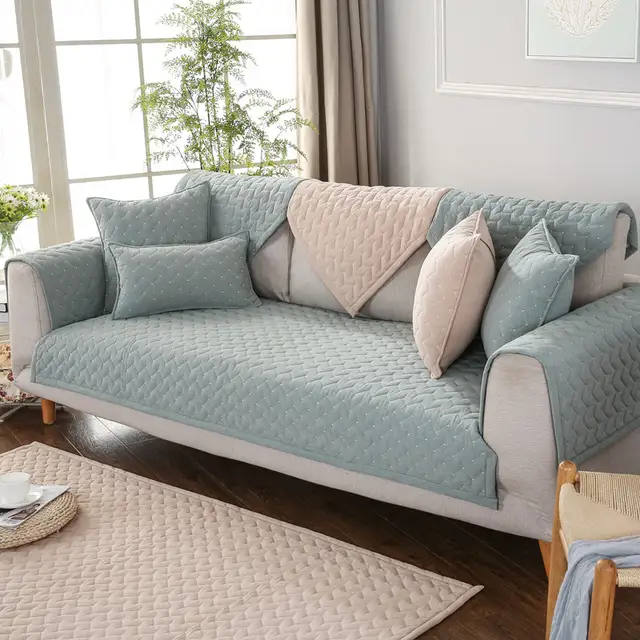 Online Sofa Mats High Quality Washed Cotton Cover High Quality Washed Cotton Sofa Cover