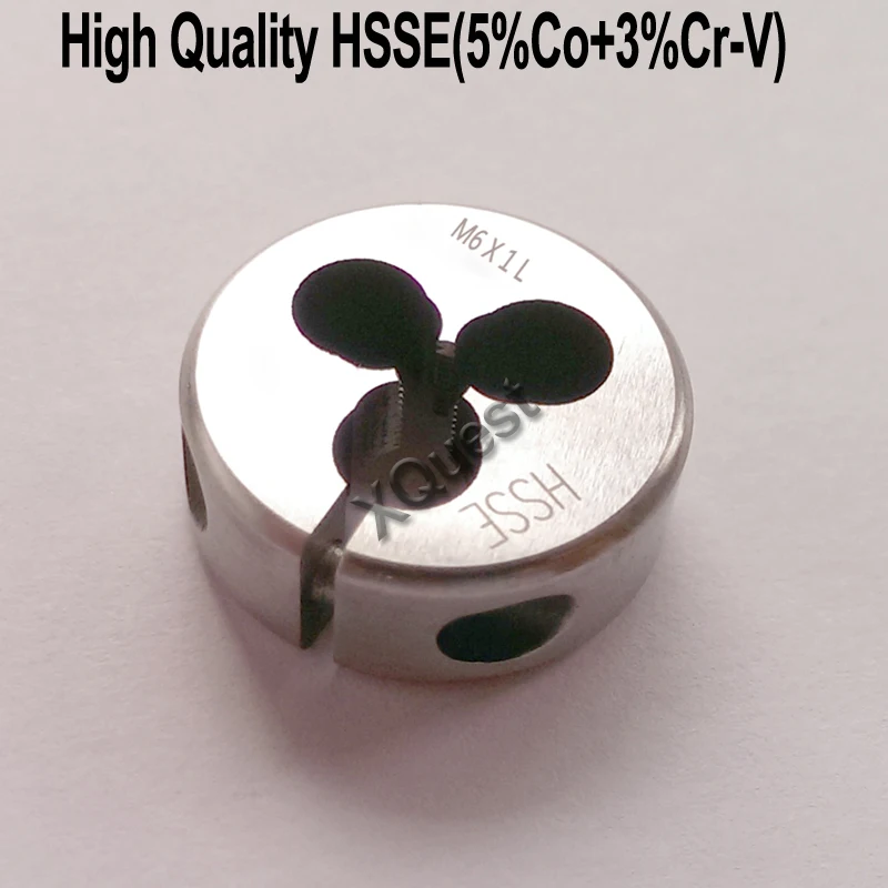 Регулируемые штампы XQuest HSSE M2 M2.5 M3 M3.5 M4 M4.5 LH M5 M6 M7 M8 M9 M10 M12 M14 для нержавеющей