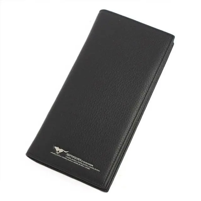 New arrival!! Free Shipping Septwolves long style genuine leather mens wallets 2017, soft ...