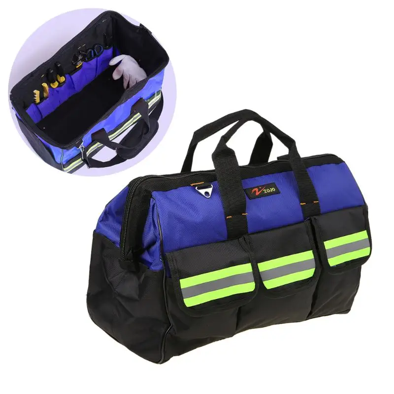 

Electrician Heavy Duty Waterproof Tool Bag Travel Crossbody Bags Large Capacity Hardware Storage Pouch