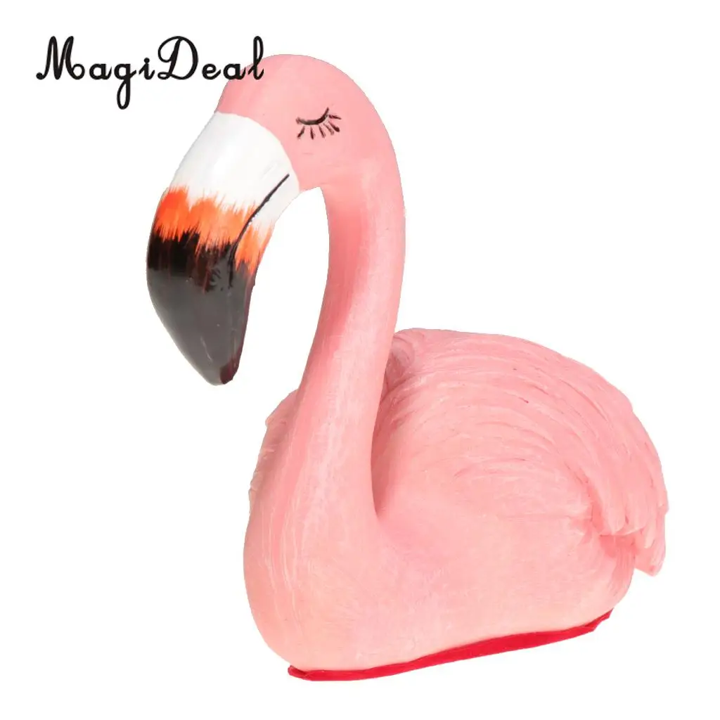 Chic Flamingo Ormament Figurines Sculpture Wedding Decor Home Decoration 8 Styles 8-15cm, Pink