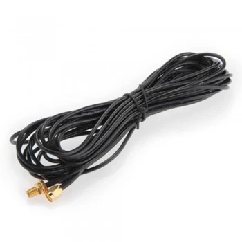 

Marsnaska 6M Antenna Extension Cable RP-SMA Male To Female For WiFi Router Black high quality