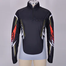 Размера плюс одежда для рыбалки УФ-защита Влагоотводящая дышащая футболка с длинным рукавом для рыбалки Camisas Pesca без логотипа M-5xl