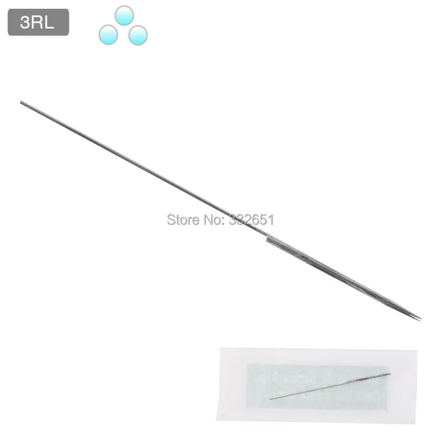 100pcs 3RL Disposable Tattoo Needles For Eyebrow Tattoo Pen Machine Microblading 0.25mm Sterilized Tattooing Needles 100pcs 3RL Disposable Tattoo Needles For Eyebrow Tattoo Pen Machine Microblading 0.25mm Sterilized Tattooing Needles