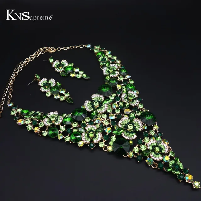 Aliexpress Dubai Gold Color Wedding Jewelry Sets Party Dubai Gold Color Wedding Jewelry Sets Party Beautiful Bridal African Set For Women Pendant