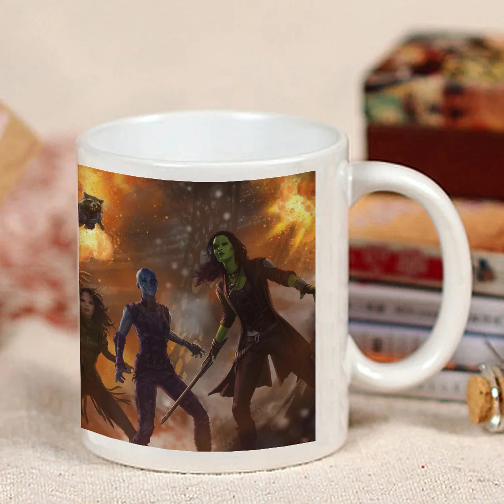 Marvel Super Heroes guardiers of Galaxy Star Lord Cup Gamora кружка Arthur Sampson Douglas ракета Грут кофейные чашки и