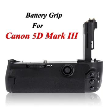 

MK-5D3 Vertical Battery Grip Multi-Power Battery Pack Holder for Canon 5D Mark III 5D3 5DIII DSLR Camera as BG-E11 BGE11