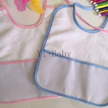 12 шт./компл. yb003 нагрудники для детей Младенец полотенца слюны Отрыжка Полотна Детские нагрудники вышивки крестом нагрудники